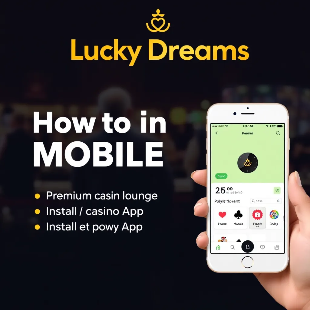 How to Play on Mobile and Install the Lucky Dreams Casino App