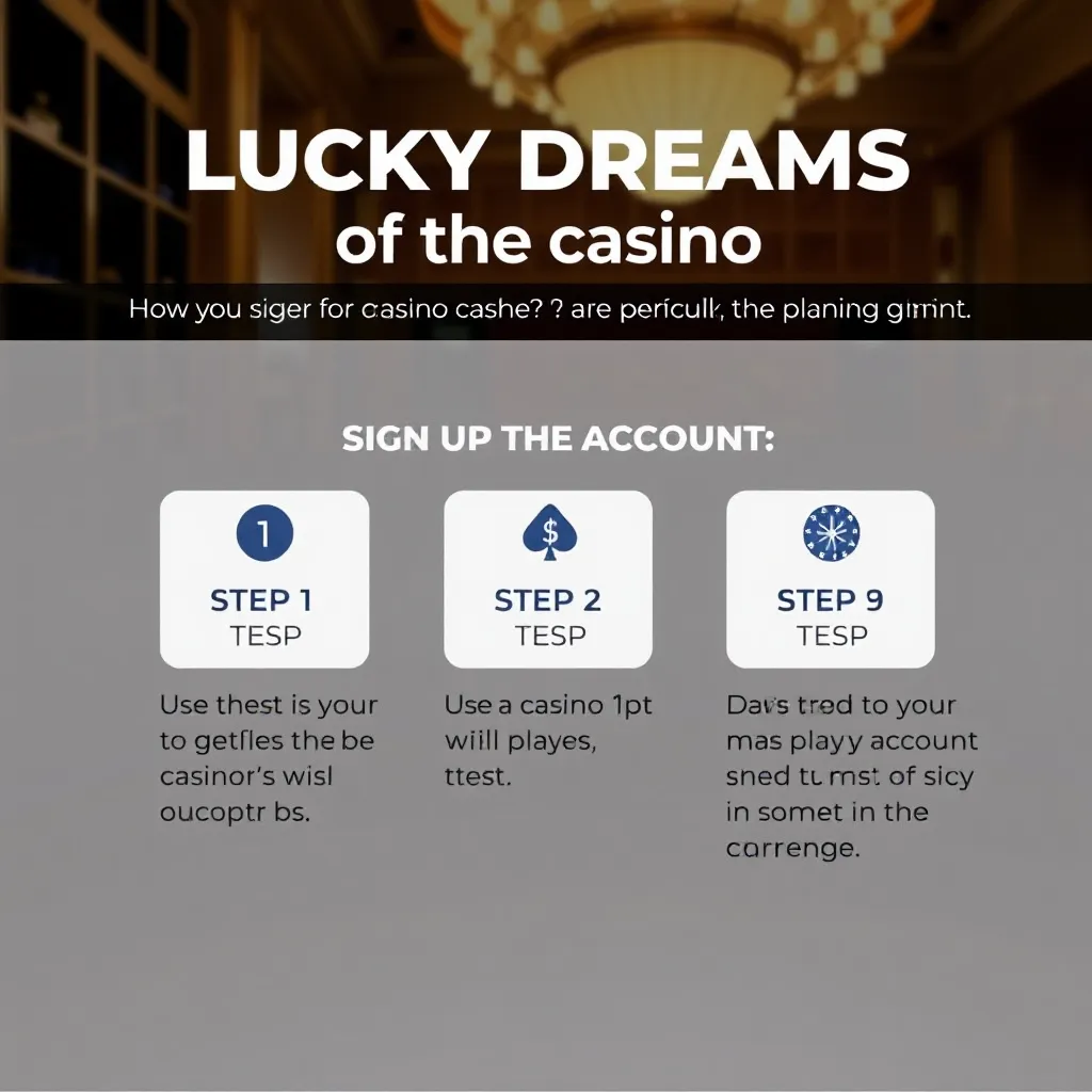 Opening a Player Account at Lucky Dreams Casino